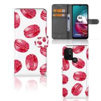 Motorola Moto G10 | G20 | G30 | Book Cover | Pink Macarons