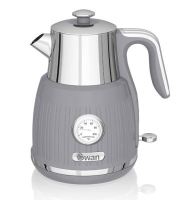 Swan Kruik Waterkoker 1.5L - Grijs - LAATSTE KANS