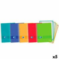 Boek over Ringen Oxford EUROPEANBOOK 4 LIVE&GO Multicolour A5+ 120 Lakens (5 Stuks)