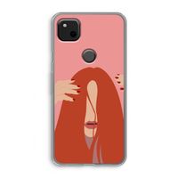 Woke up like this: Google Pixel 4a Transparant Hoesje