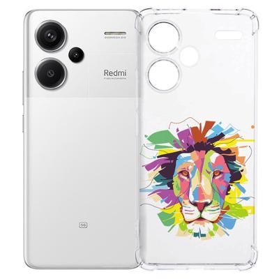 Xiaomi Redmi 13 Pro Plus Hoesje - Lion Color TPU Antishock Xiaomi Redmi 13 Pro Plus Hoesje - Lion Color TPU Antishock