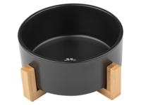 zoofari Voerbak (Enkele kom, Zwart)