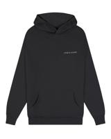 Lyle & Scott Hoodie Script - Gun metal grijs