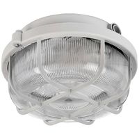 Deko Light Syrma Rund Grau 401016 Buitenplafondlamp, Buitenlamp (wand) E27 Grijs