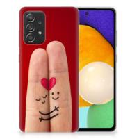 Samsung Galaxy A52 (5G/4G) | Sillicone Back Cover | Liefde - Origineel Romantisch Cadeau