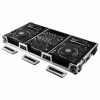 Odyssey FZ12CDJWXD2 audioapparatuurtas DJ-mixer Hard case Zwart, Roestvrijstaal - thumbnail