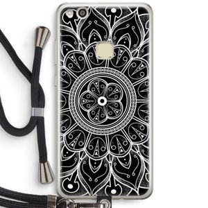 Roses Are Red: Huawei Ascend P10 Lite Transparant Hoesje met koord