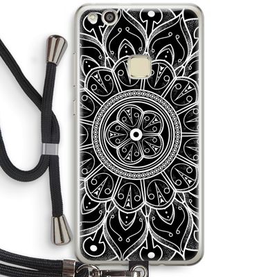 Roses Are Red: Huawei Ascend P10 Lite Transparant Hoesje met koord