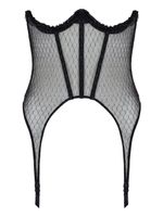 Kiki de Montparnasse corset Les Follies en mesh - Noir - thumbnail