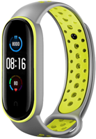 Xiaomi Mi 5/6 Dubbel Sport Band - Grijs Groen Xiaomi Mi 5/6 Dubbel Sport Band - Grijs Groen