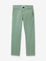 Broek chino saliegroen