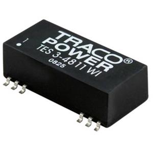 TracoPower TES 3-4823WI DC/DC-converter, SMD 48 V/DC 15 V/DC, -15 V/DC 100 mA 3 W Aantal uitgangen: 2 x Inhoud 1 stuk(s)