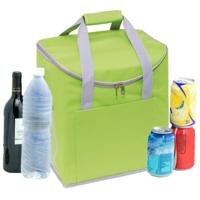 Grote drankjes en voedsel koeltas - groen - 32 x 23 x 37 cm - 27 liter - Koeltassen