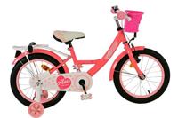 Volare ashley kinderfiets - meisjes - 16 inch - roze/rood