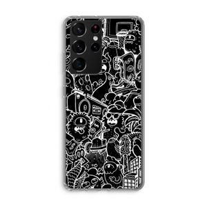 Vexx Black City : Samsung Galaxy S21 Ultra Transparant Hoesje