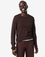 HEMA Damestrui Lila fijngebreid bruin (bruin)