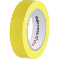 HellermannTyton HelaTape Flex 15 710-00102 Isolatietape HelaTape Flex 15 Geel (l x b) 10 m x 15 mm 1 stuk(s) - thumbnail