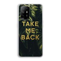 Take me back: Oppo A94 5G Transparant Hoesje