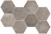 Flaviker Backstage Wandtegel | 29.2x51 cm | Gerectificeerd | Betonlook | Mat Grijs