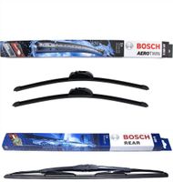 Bosch Ruitenwissers voorzijdedeelset voorzijde + achter AR480SH450