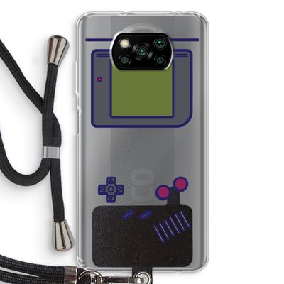 Game On: Xiaomi Poco X3 NFC Transparant Hoesje met koord