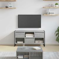 TV-kast met lade Grijs Sonoma 100 x 36 x 49,5 cm Bewerkt hout