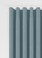 Staba gordijn - Scandi Blue met Wave plooi