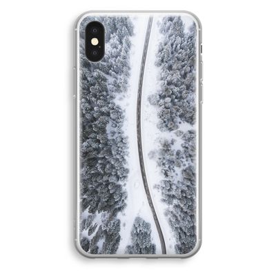 Snøfall: iPhone X Transparant Hoesje
