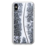 Snøfall: iPhone X Transparant Hoesje Snøfall: iPhone X Transparant Hoesje