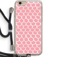 Dakpannetjes: iPhone 6 PLUS / 6S PLUS Transparant Hoesje met koord