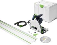 Festool ts 60 kebq-plus-fs invalcirkelzaagmachine + geleiderail | 1500 w | in systainer 577417
