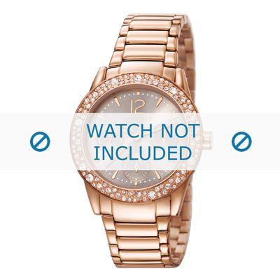 Esprit horlogeband ES107152-002 Staal Rosé