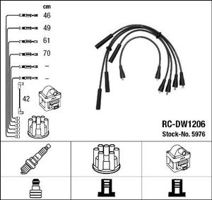 Bougiekabelset RCDW1206