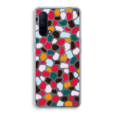 Colored Giraffe: OnePlus Nord CE 5G Transparant Hoesje