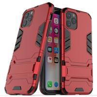 Schokbestendige PC + TPU case met houder voor 11 Pro (rood)