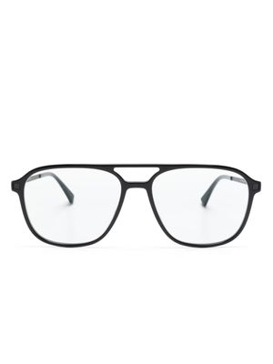 Mykita lunettes de vue Gylfi à monture pilote - Noir