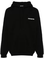 COLE BUXTON hoodie en coton à logo imprimé - Noir