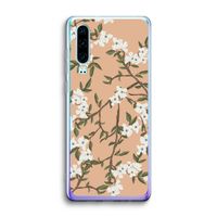 Blossoming spring: Huawei P30 Transparant Hoesje