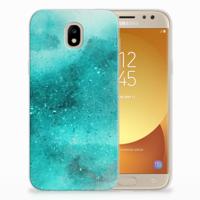 Smartphone hoesje Samsung Galaxy J5 2017 Painting Blue