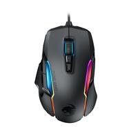 Roccat Kone AIMO Ergonomische gaming-muis USB Optisch Zwart 16000 dpi Ergonomisch, Geïntegreerd profielgeheugen