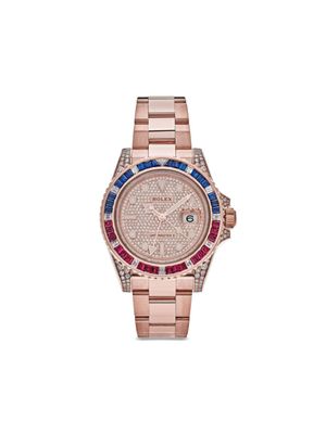Rolex montre GMT Master II 40 mm pre-owned (2021) - Rose
