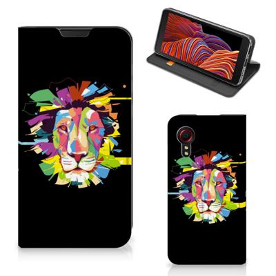 Samsung Galaxy Xcover 5 Magnet Case Lion Color Samsung Galaxy Xcover 5 Magnet Case Lion Color