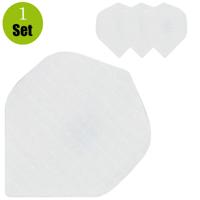 Lena Linnen Dartflights - Wit