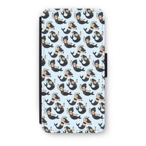 Zeemeermin: iPhone 8 Plus Flip Hoesje