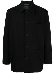 Yohji Yamamoto chemise à poches poitrine - Noir