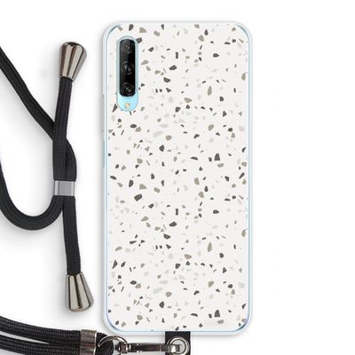 Terrazzo N°14: Huawei P Smart Pro Transparant Hoesje met koord