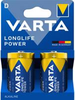 Varta batterij "longlife power - hoge energie battery mono 2-piece blis longlife