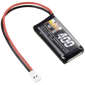 Reely LiPo accupack 3.7 V 400 mAh Aantal cellen: 1 10 C Softcase Kabelschoen