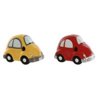 Spaarpot Home ESPRIT Dolomite Auto 15 X 9 X 10,5 cm (2 Stuks)