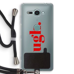 Ugh: Sony Xperia XZ2 Compact Transparant Hoesje met koord